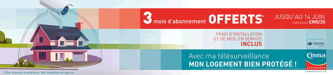 Offre de Juin Homiris by SEPSAD : JUSQU'AU 14 juin 2025 : Les frais d'installation + 3 mois d'abonnement sont OFFERTS* !