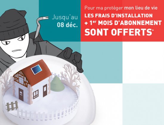 offre SEPSAD - CMMA Assurance - Jusqu'au 08 décembre 2024 frais d'installation + 1er mois d'abonnement offerts